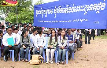 Phnom Penh deaf people at Kampong Chhnang